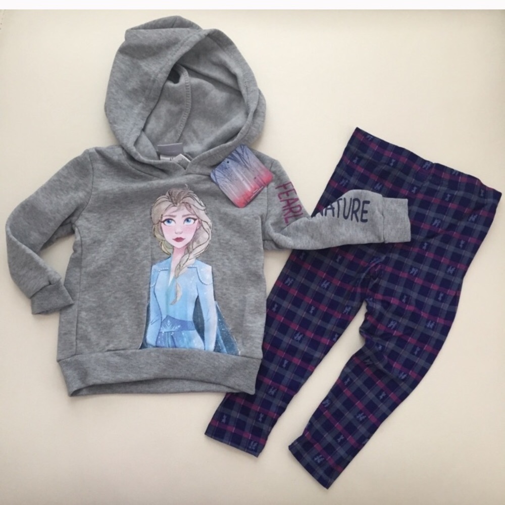 Disney Frozen Elsa Hoodie set